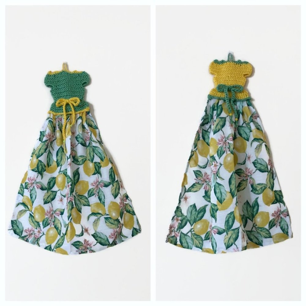 Crochet dish towels, Kitchen Decor, Handmade farmhouse gift